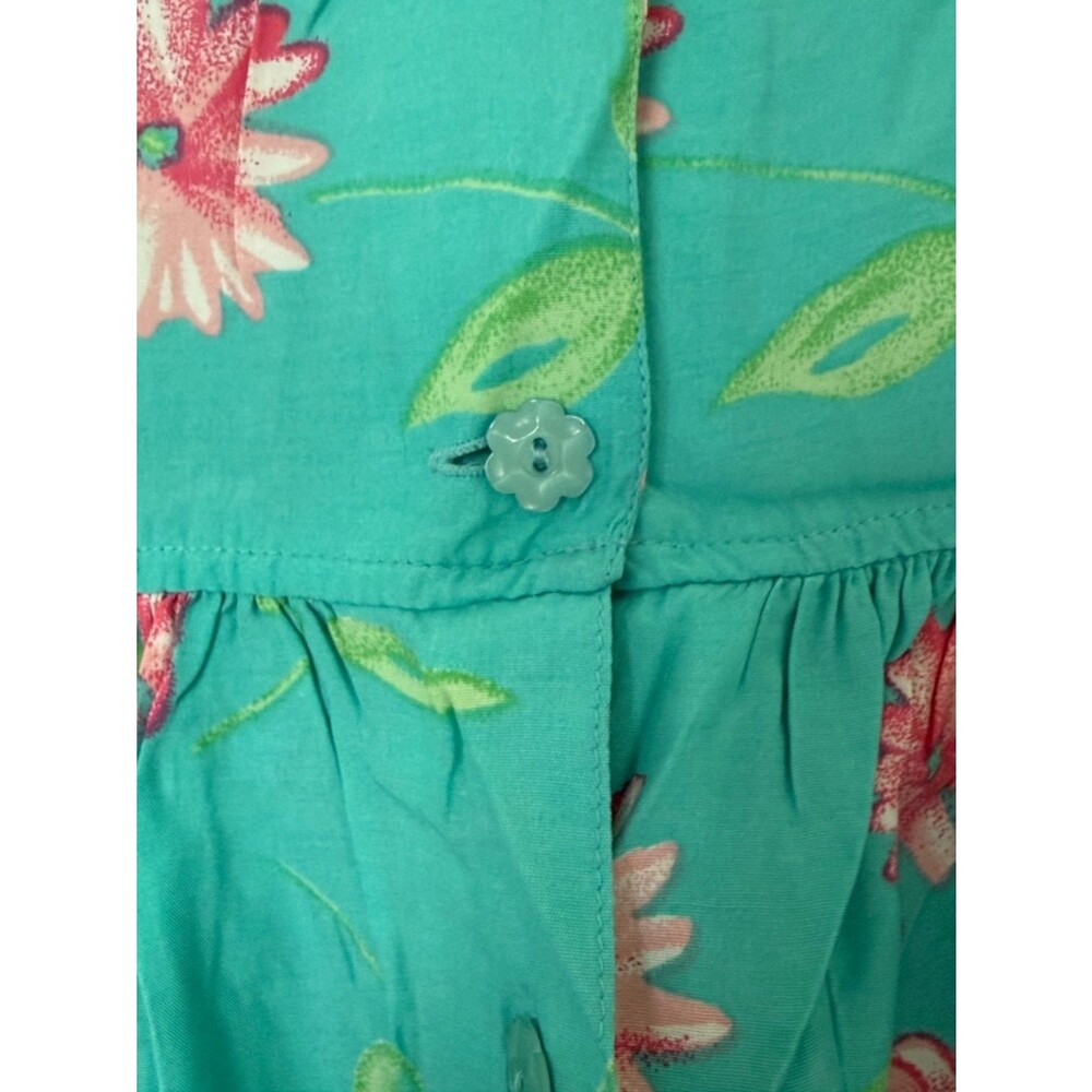 Erika Vintage Floral Print Long Dress - Picture 4 of 5